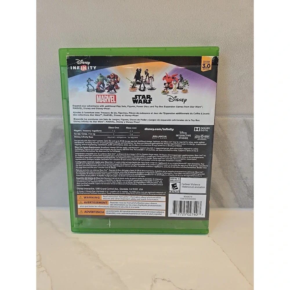 Disney Infinity (3.0 Edition) (Microsoft Xbox‎ One, 2015)